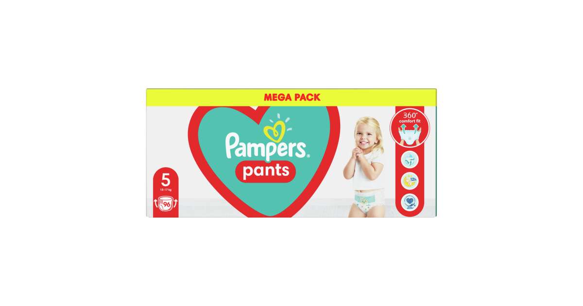 pampers pants 5 mega pack