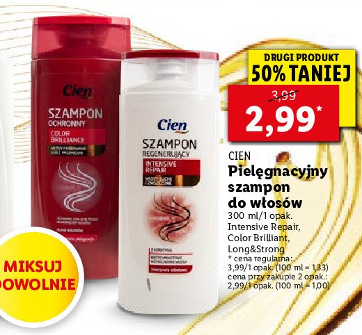 szampon cien cena