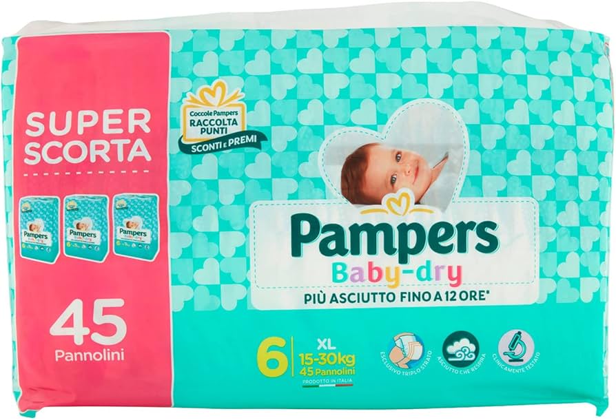 pampers do 30kg