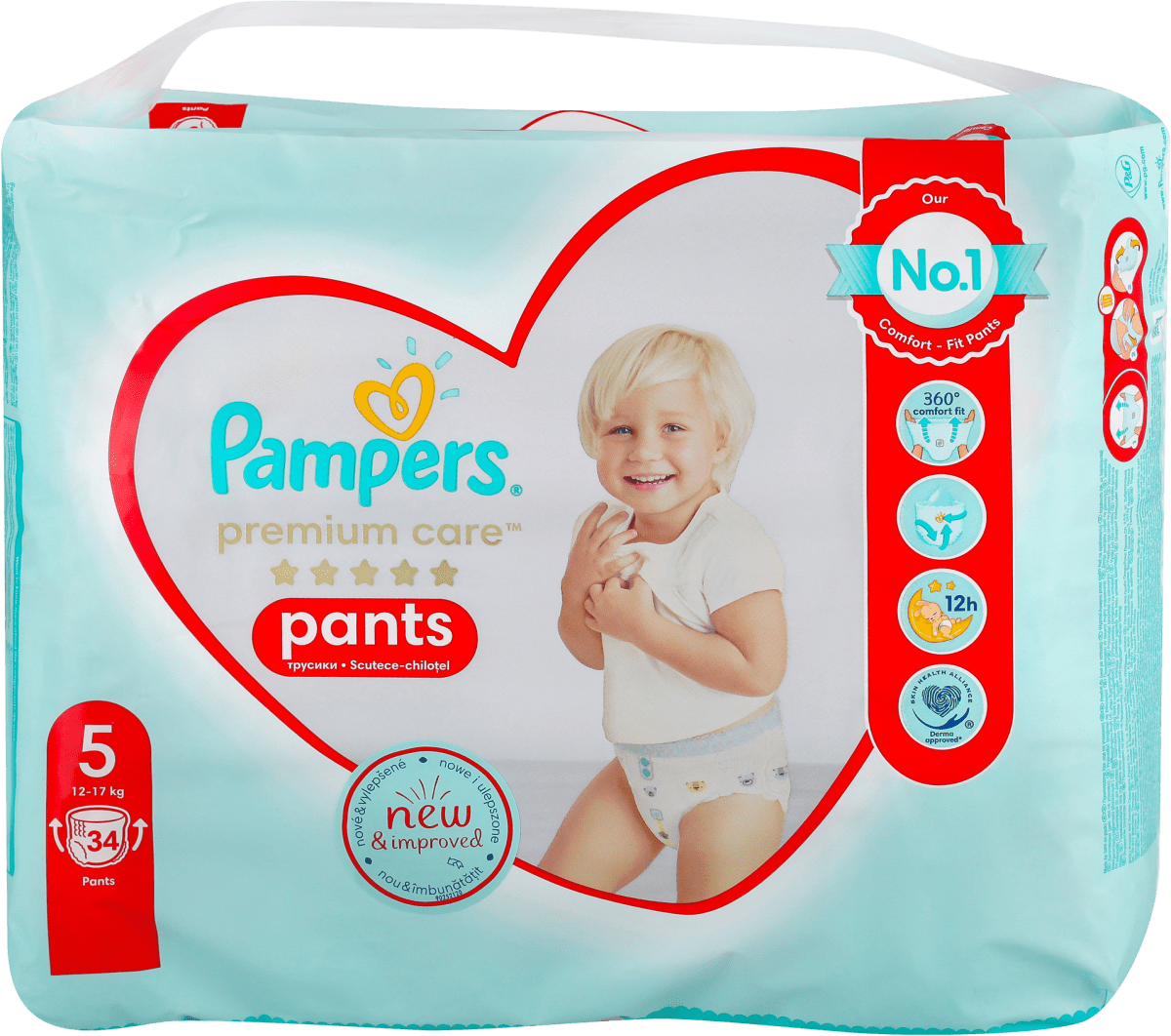 pampers pants 5 cena