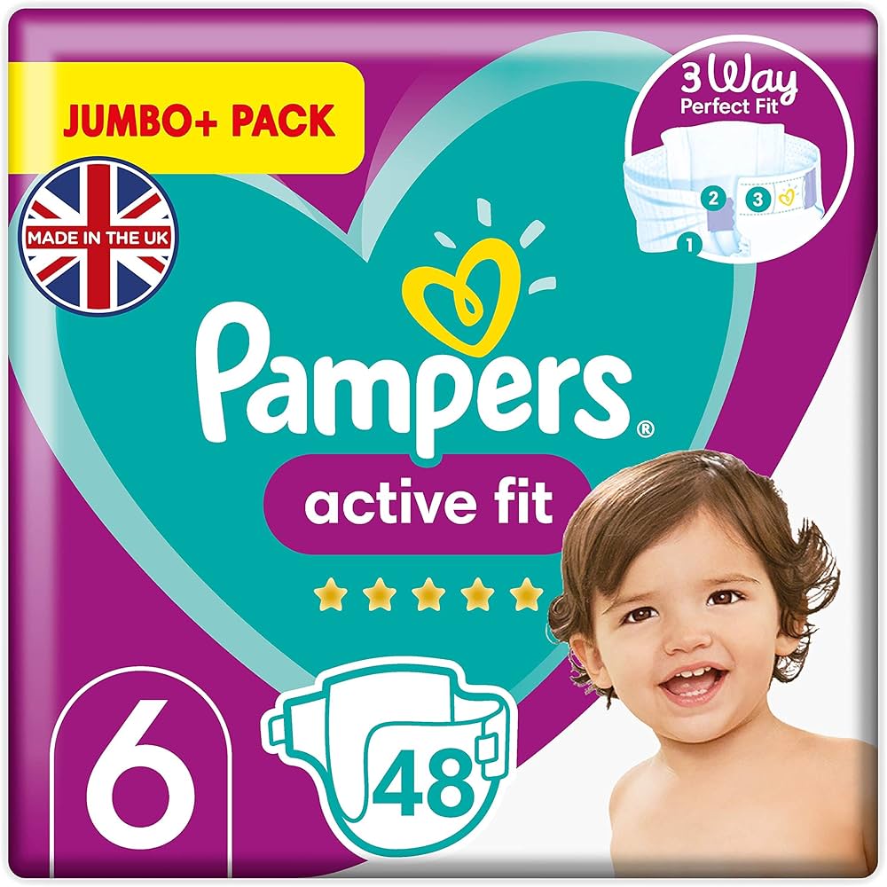 pampers active fit 6