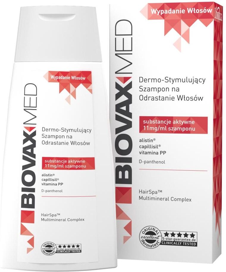 l biotica biovax med dermo stymulujący szampon na odrastanie włosów