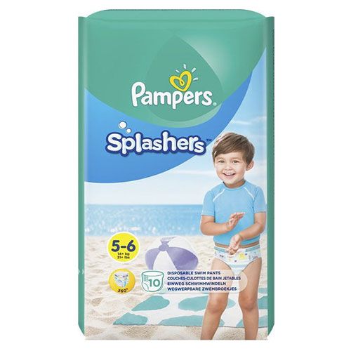 pampers splashers size 6