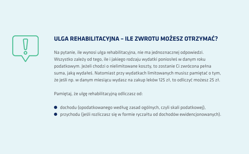 pieluchomajtki ulga rehabilitacyjna