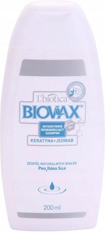 biovax szampon keratyna jedwab wizaz