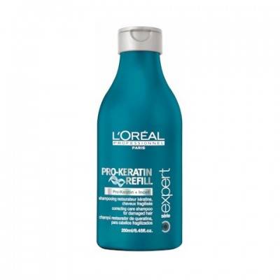 szampon do wlosuw z loreal pro keratin refill