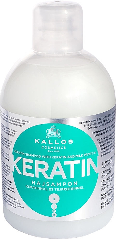 szampon keratin kallos