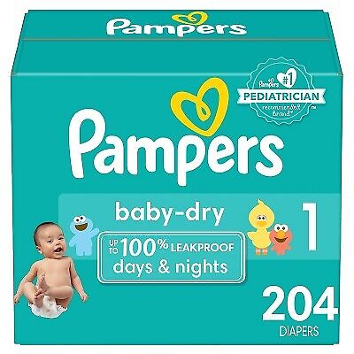 pampers mega box size 1