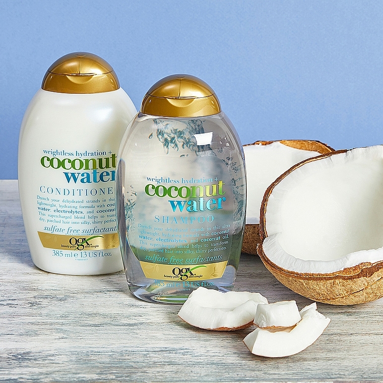 organix coconut water szampon do włosów blog