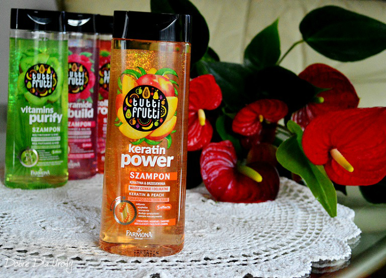 farmona tutti frutti szampon keratin power