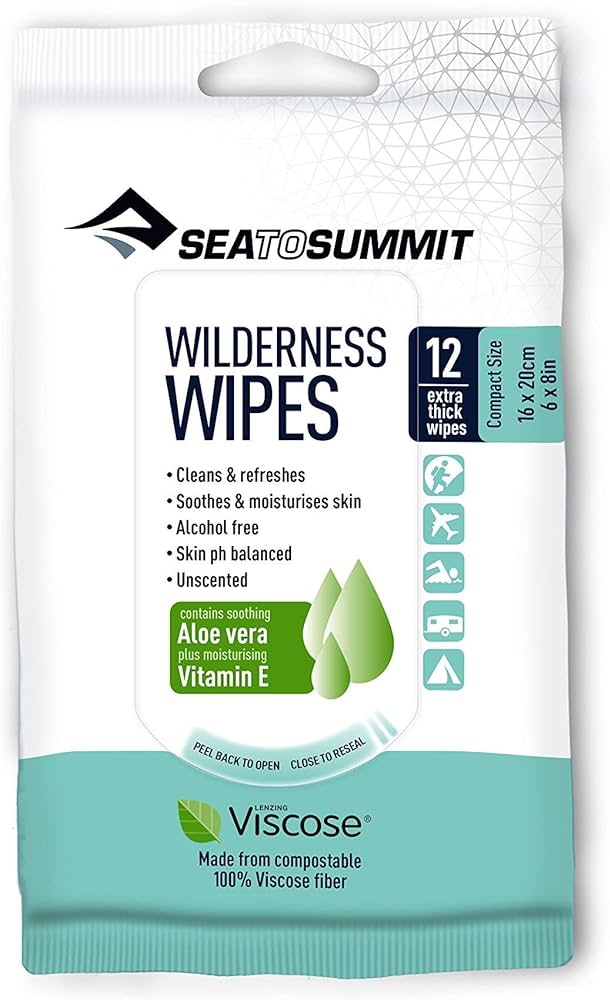 chusteczki nawilżane sea to summit wilderness wipes compact