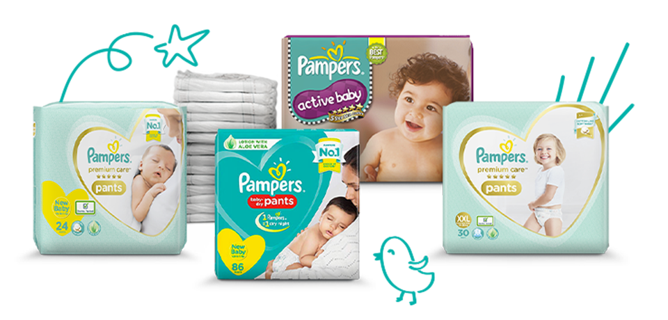 pampers india