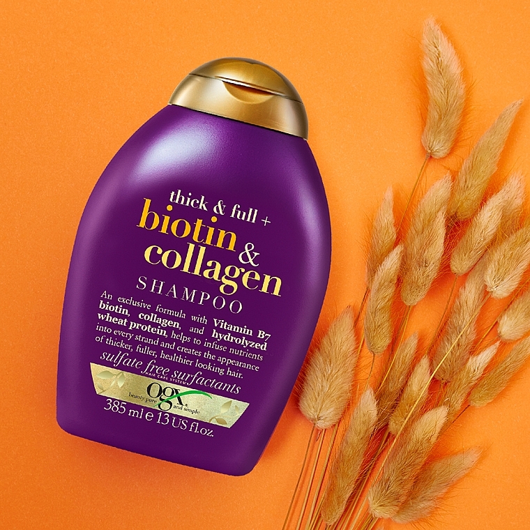 ogx szampon biotin & collagen