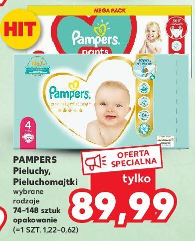 promocja pampers premium care 4