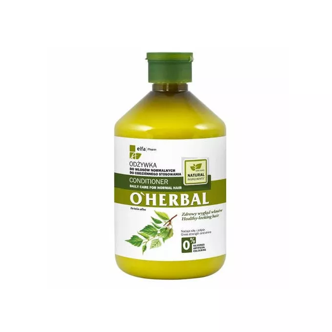 o herbal odżywka do włosów normalnych