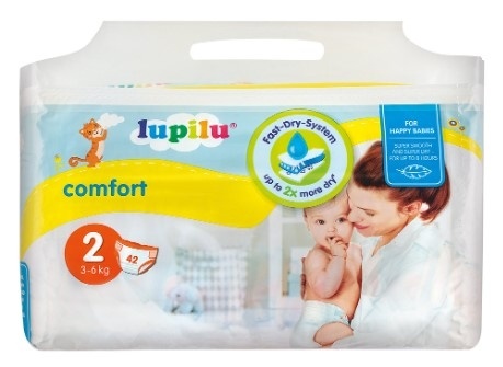 lidl pampers 2 cena