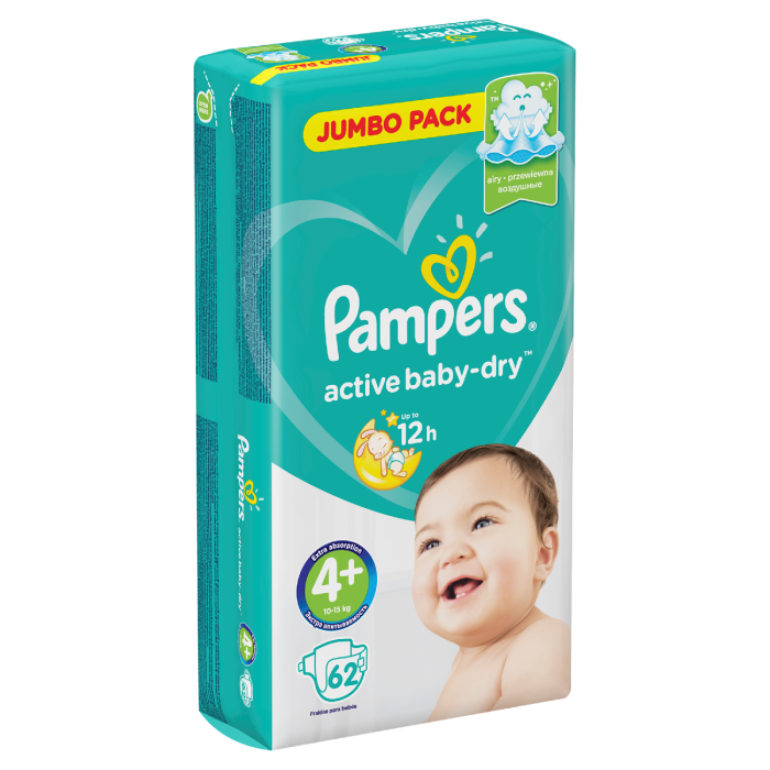 pampers active baby 4 plus