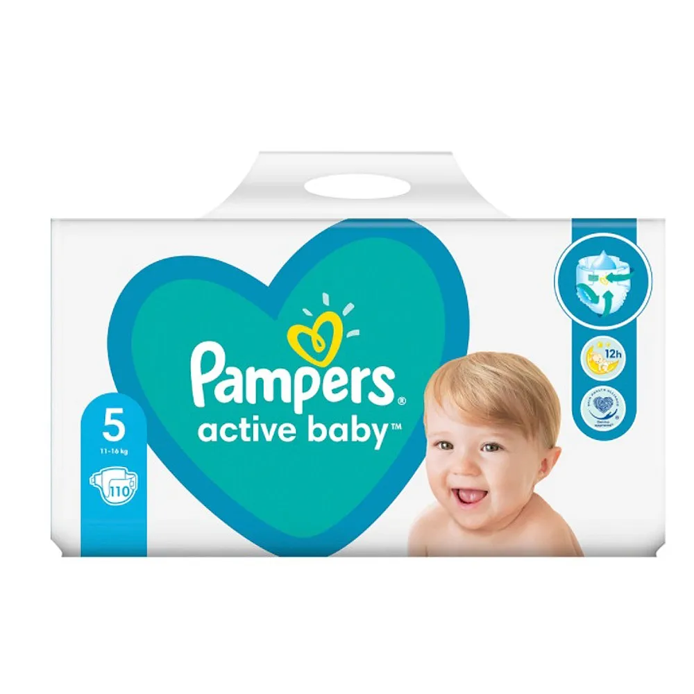 pampers active giga pack 128 szt