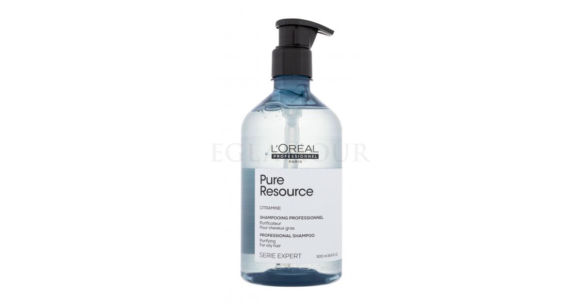 loreal pure resource szampon do przetłuszczających się włosów 500ml