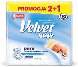 velvet baby chusteczki nawilżane