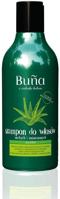 buna aloes szampon nawilżający do włosów suchych i zniszczonych 280ml