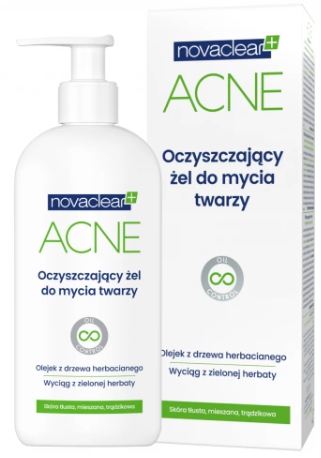 novaclear acne cleanser płyn do mycia twarzy 150ml allegro