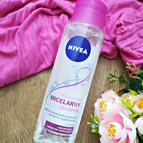 micelarny szampon nivea wizaz wzmacniający