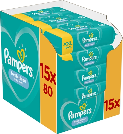 chusteczki pampers 2xl