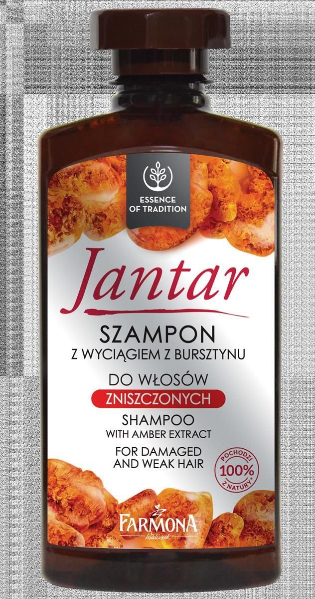 jantar do włosów szampon