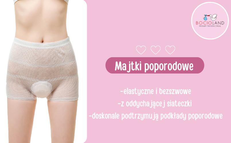 Bocioland BL028 Jednorazowe majtki poporodowe