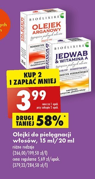 olejek arganowy do włosów biedronka