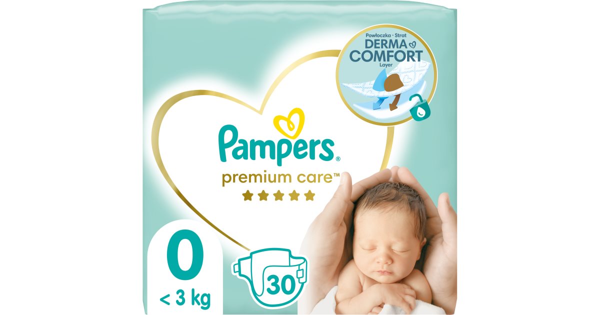 pampers 0 duze opakowanie