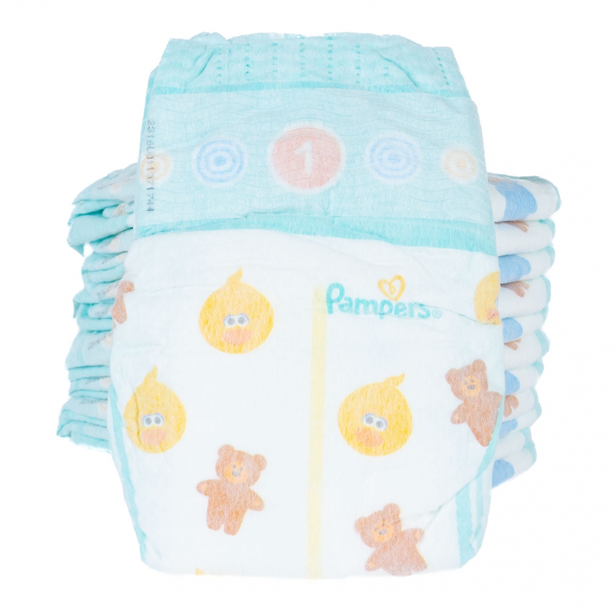 pampers 2 new baby dry test