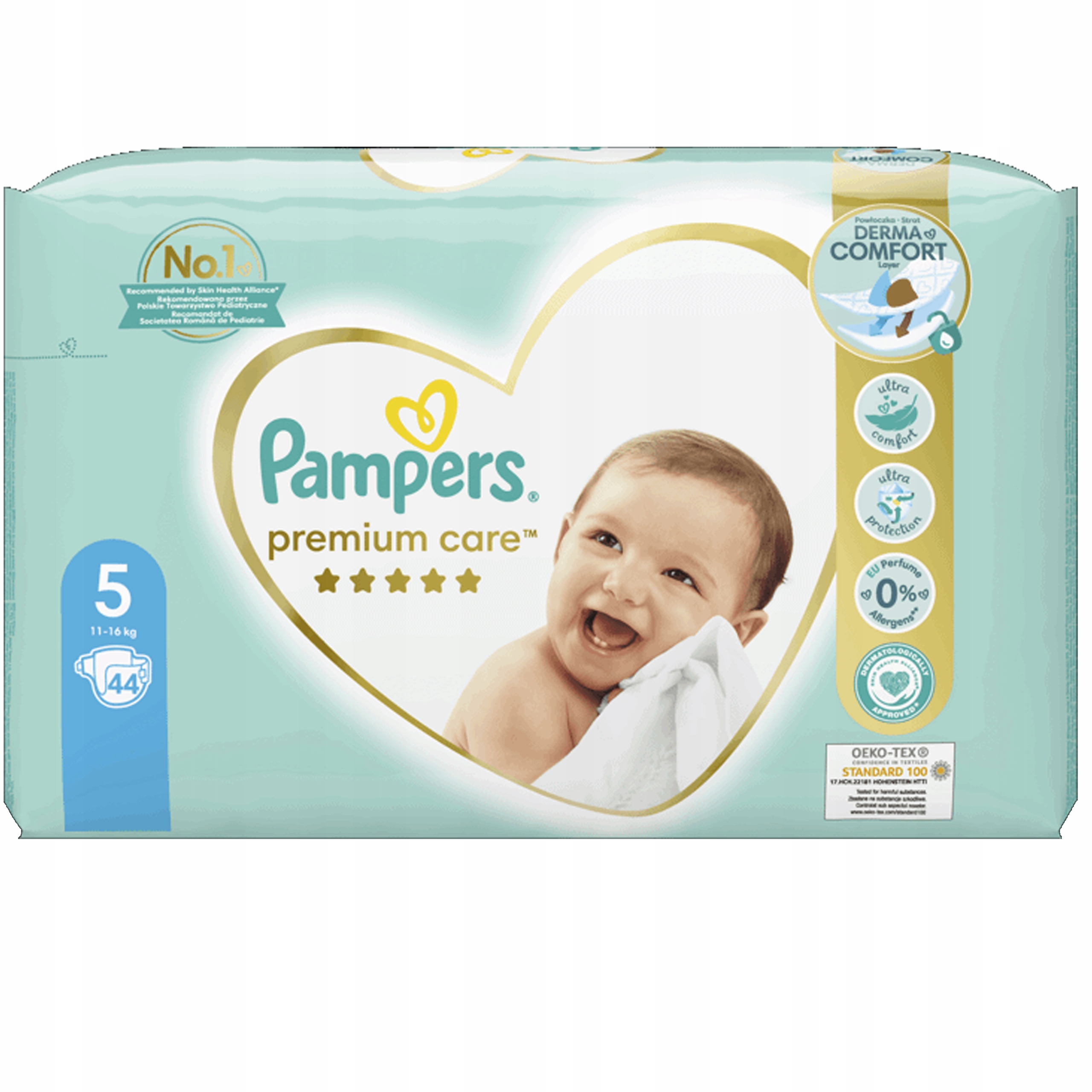 pampers premium care wady