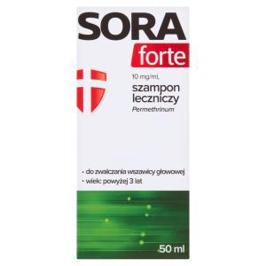 sora forte szampon 50ml przeciw wszawicy wszy