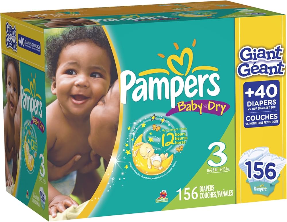 pampers giant box