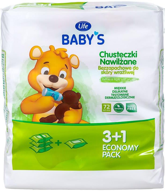 chusteczki nawilżane life babys