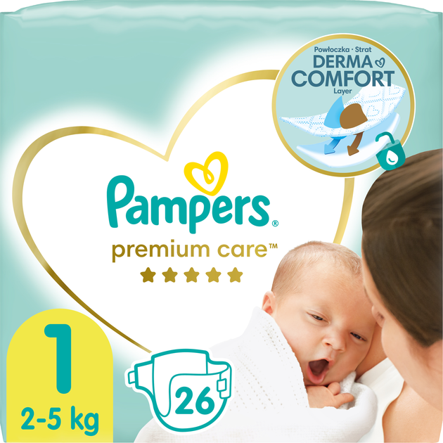 10 sztuk pampers premium care rozmiar