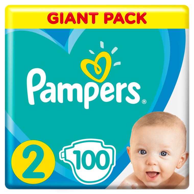 pieluchy pampers new baby dry 2 mini 100 szt rossmann