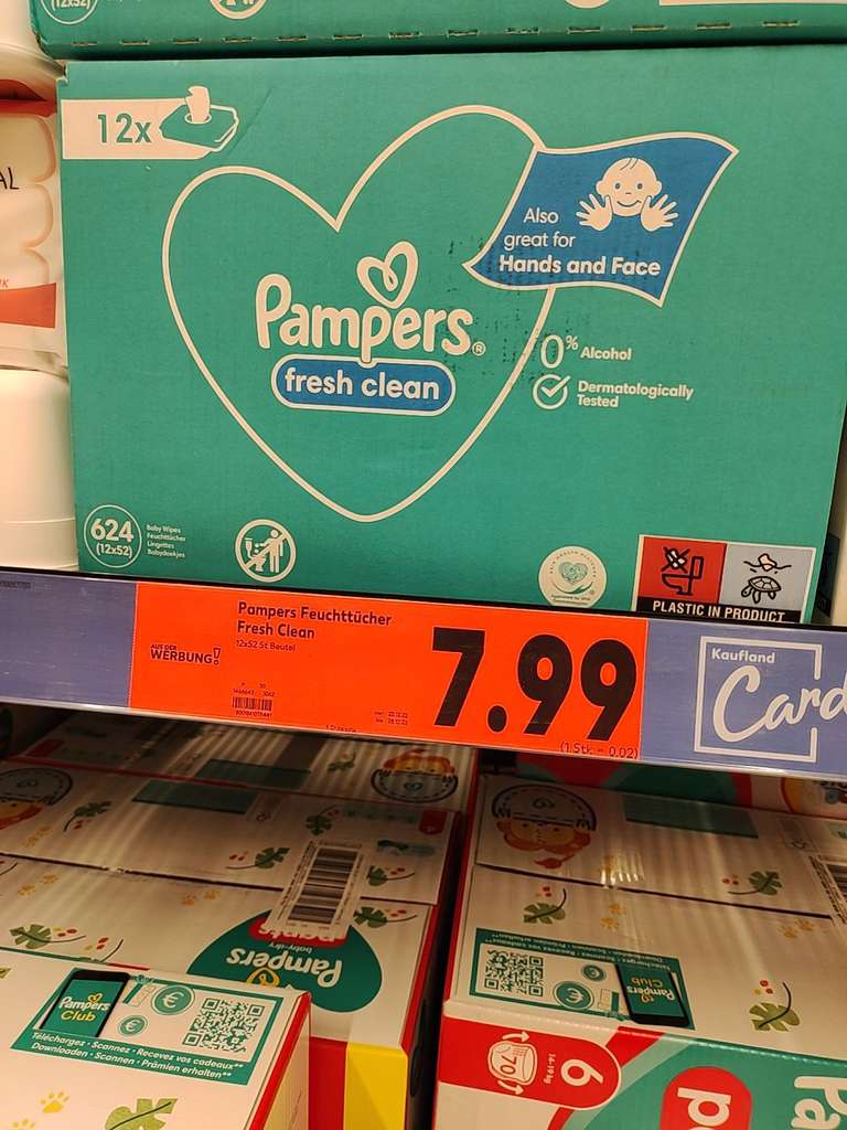 kaufland pampers sensitive