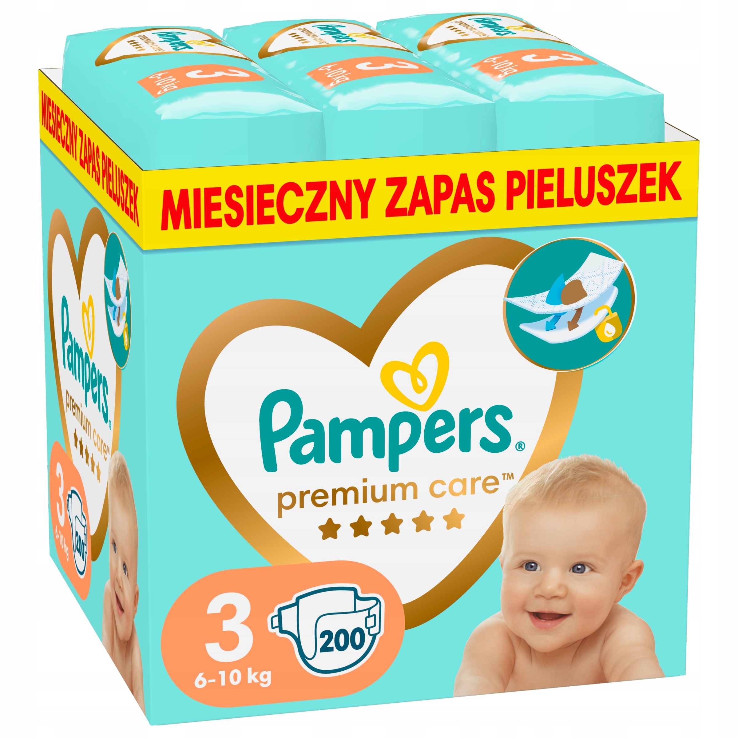 pampersy pampers 3 allegro 99 zł