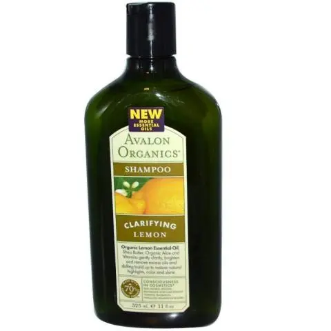 avalon organics szampon cytrynowy