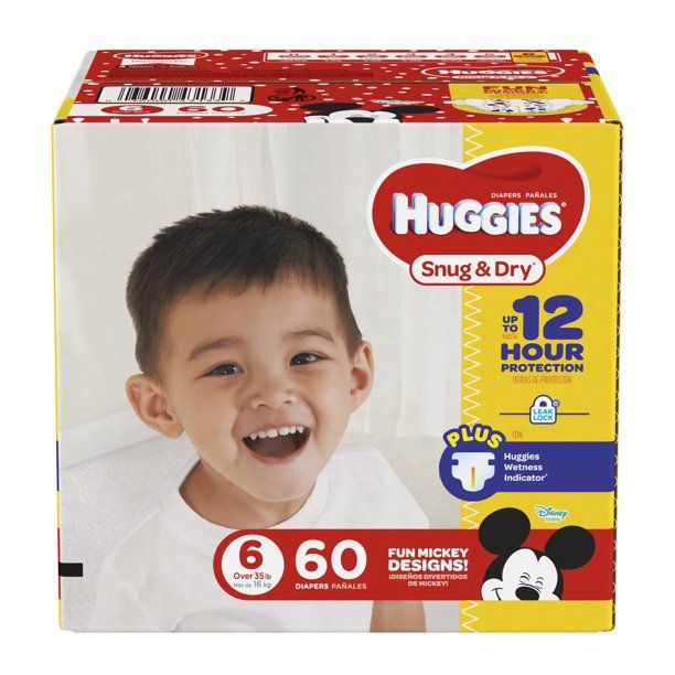 pampersy huggies 6