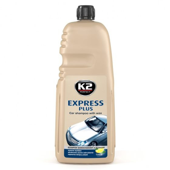 k2 express plus 1l szampon samochodowy z woskiem 1 ceneo