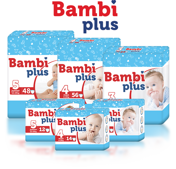 bambi plus 3 pieluchy