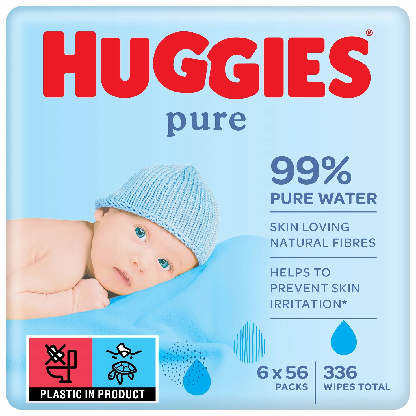 chusteczki wodne huggies