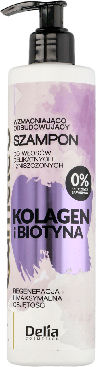 szampon do włosów z biotyna z kolagenem