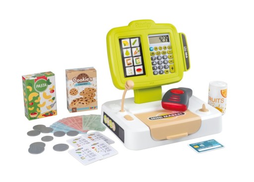 Smoby 350107S Kasa fiskalna ze światłem i dźwiękiem