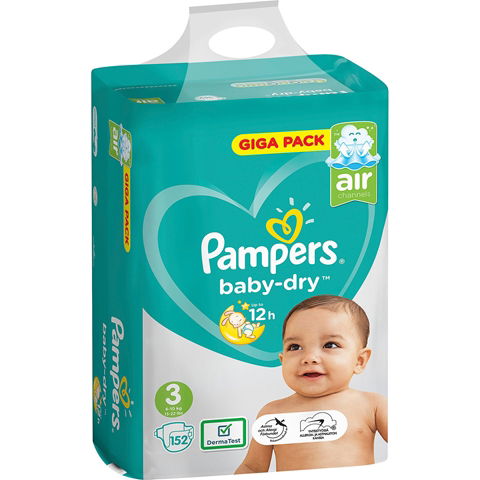 pampers 3 220 szt tanio