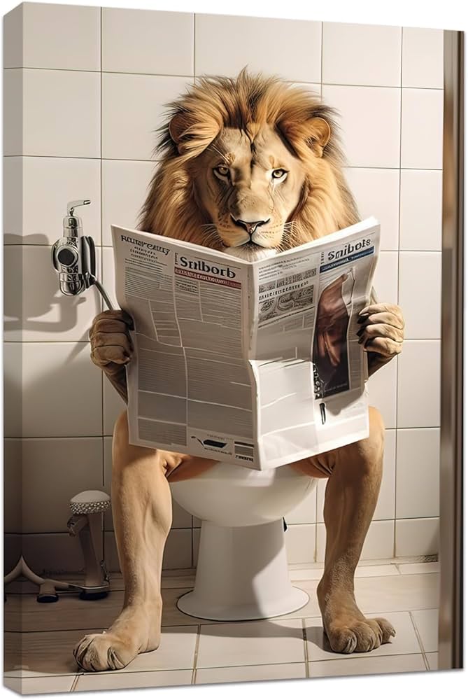 LION BATHROOM